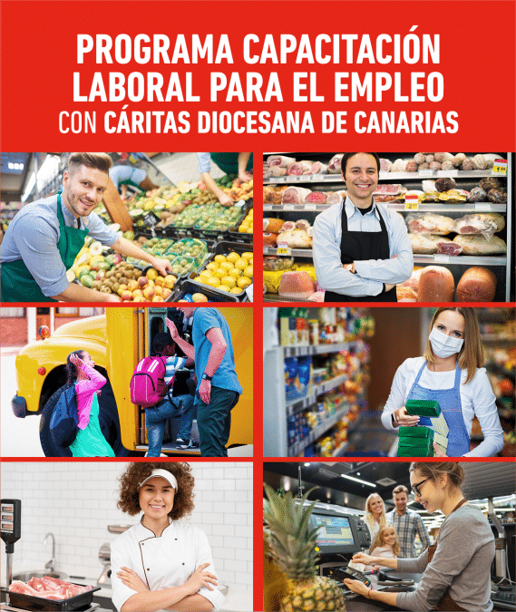 Programa de capacitación laboral para el empleo FMC – Cáritas Diocesana de Canarias