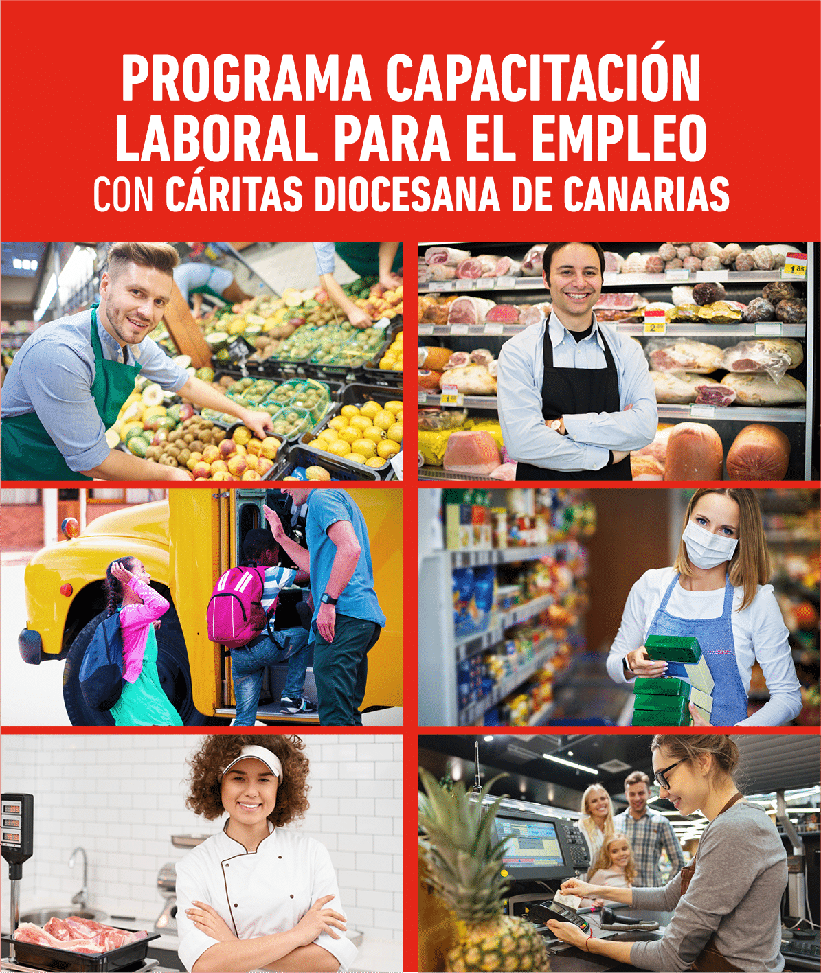 Programa de capacitación laboral cáritas