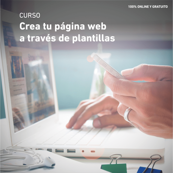 Crea tu página web a través de plantillas