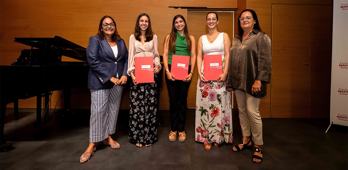 Entrega de becas de posgrado en Música 2025-2026 y concierto «Orden y caos» en la Fundación MAPFRE Canarias Entrega de becas de posgrado en Música 2025-2026 y concierto «Orden y caos» en la Fundación MAPFRE Canarias