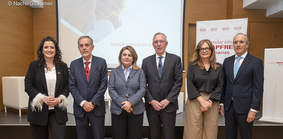 Fundación Mapfre presenta en islas canarias el informe ‘séniors y salud en España’. Poniendo el foco en la percepción y los hábitos de los mayores de 55 años del archipiélago Fundación Mapfre presenta en islas canarias el informe ‘séniors y salud en España’. Poniendo el foco en la percepción y los hábitos de los mayores de 55 años del archipiélago