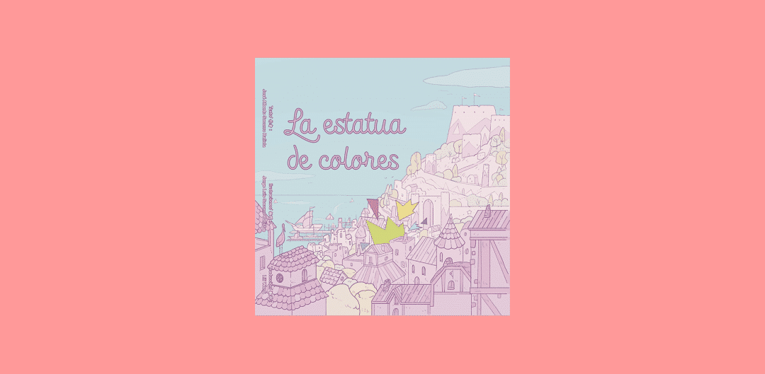 La estatua de colores/彩色雕像. Español/Chino