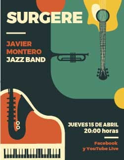SURGERE. Javier Montero Jazz Band