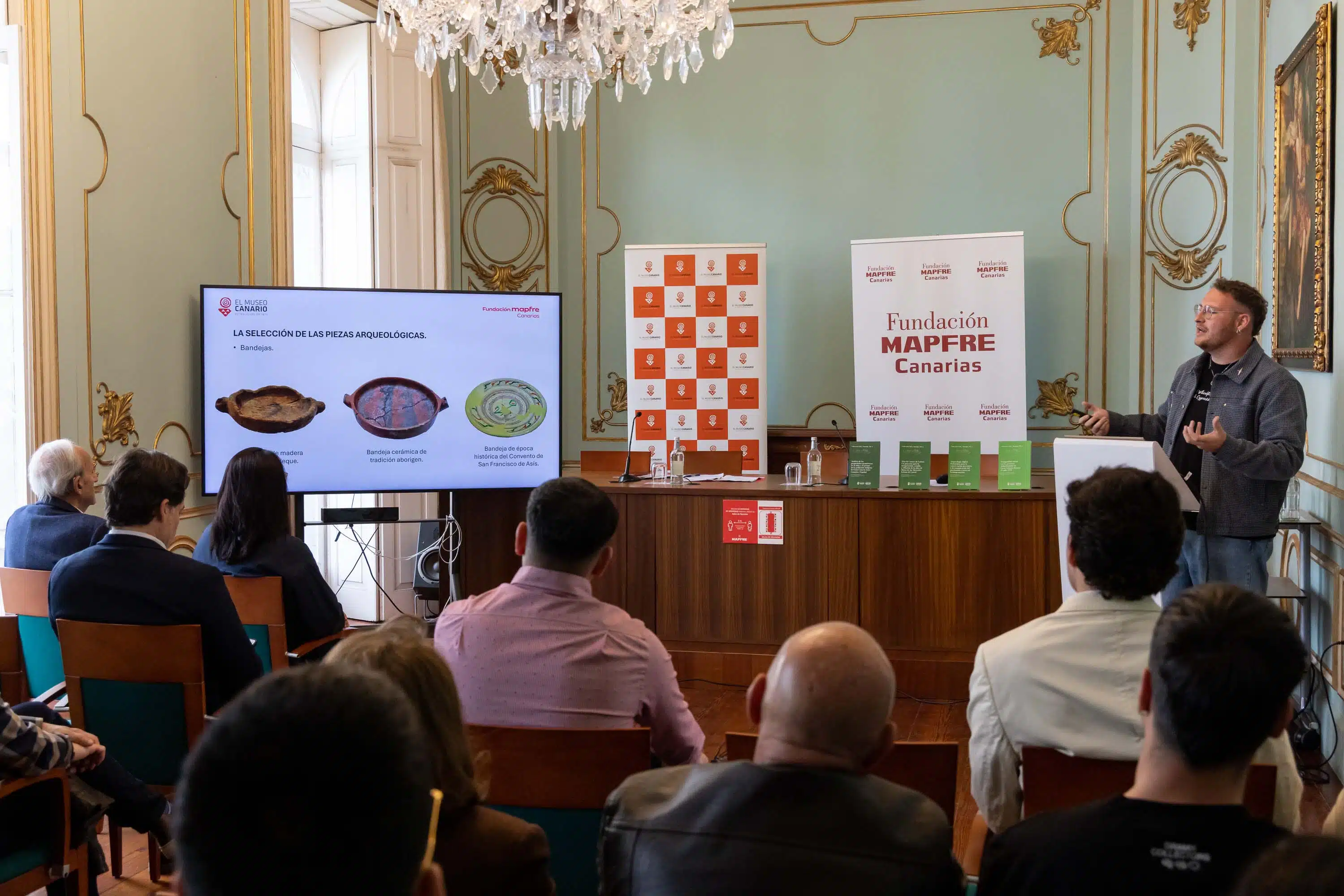 Sergio Quintero Pérez, graduado en Historia y máster en Patrimonio Histórico, Cultural y Natural por la Universidad de Las Palmas de Gran Canaria, fue el becado en la modalidad de investigación arqueológica para el proyecto «Arqueología digital: estrategias para la conservación preventiva y la comunicación del patrimonio a través de la fotogrametría». 