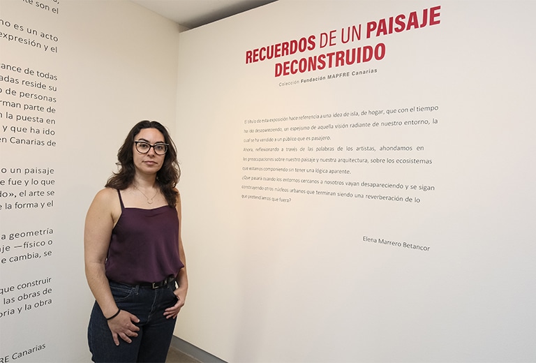 Reapertura de la exposición “Recuerdos de un paisaje deconstruido” en La Laguna