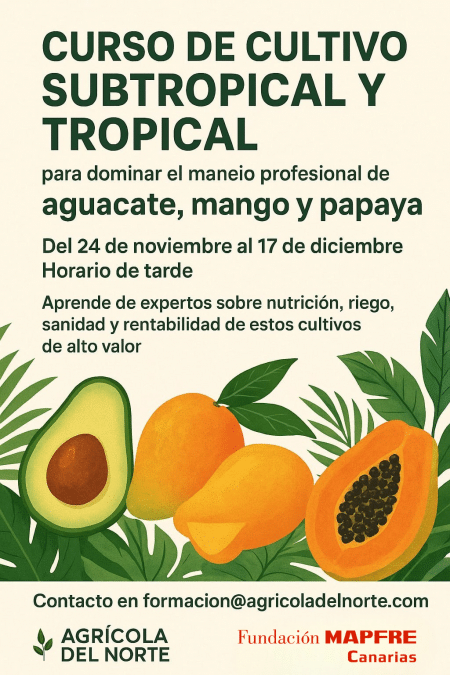 Curso de cultivo tropical y subtropical