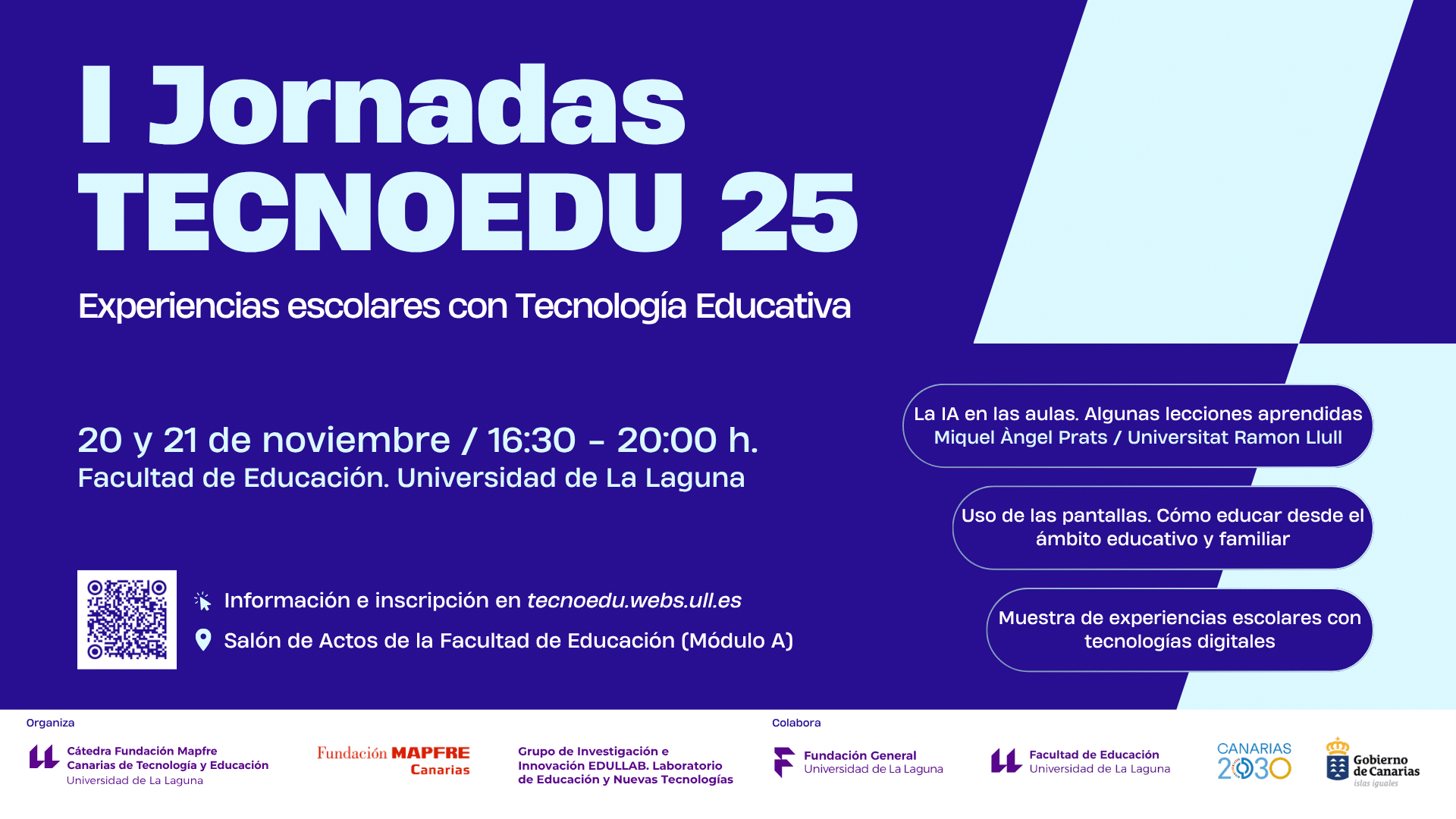 I Jornadas TECNOEDU 2025 de Experiencias Escolares con Tecnología Educativa I Jornadas TECNOEDU 2025 de Experiencias Escolares con Tecnología Educativa