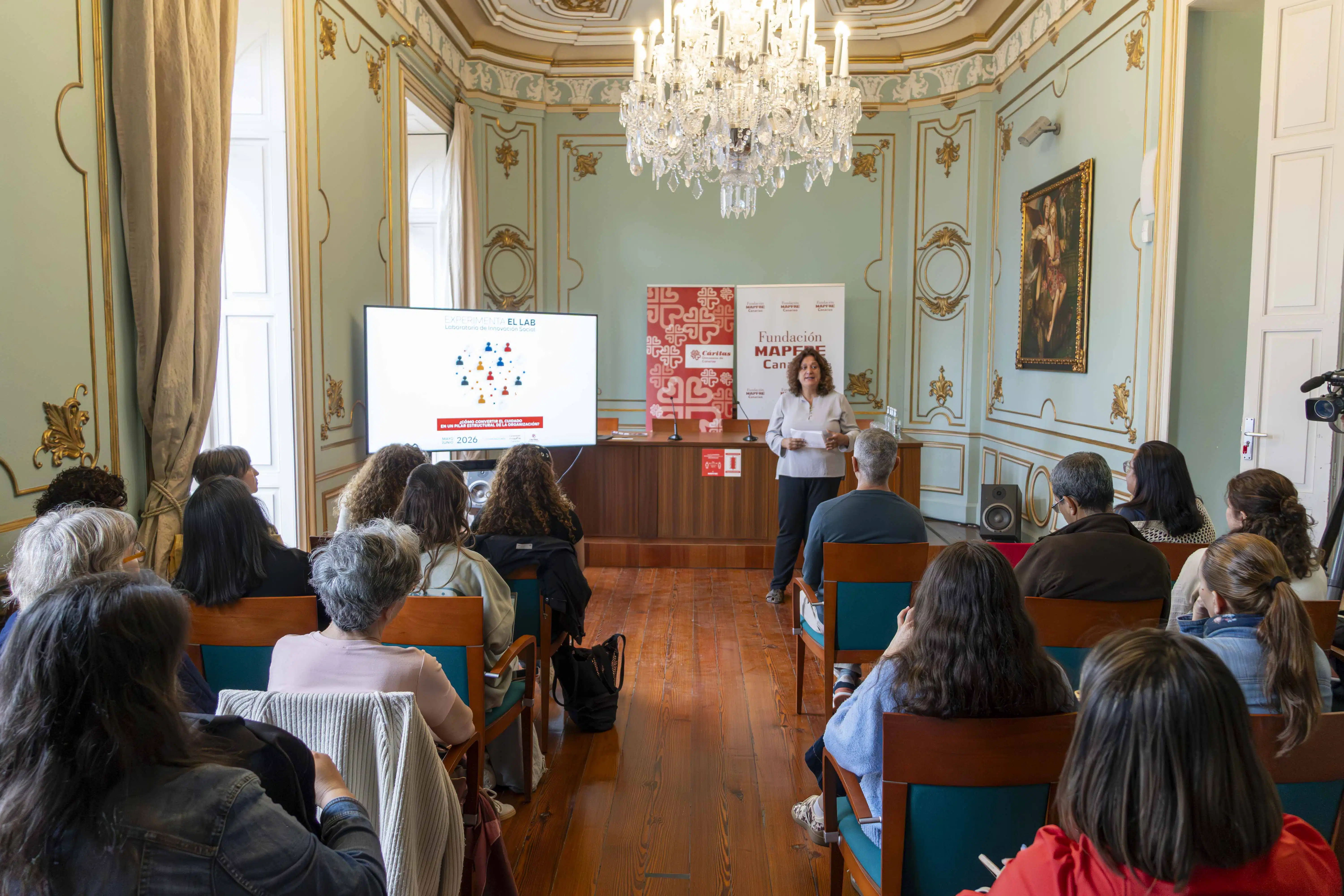 Caya Suárez, secretaria general de Cáritas