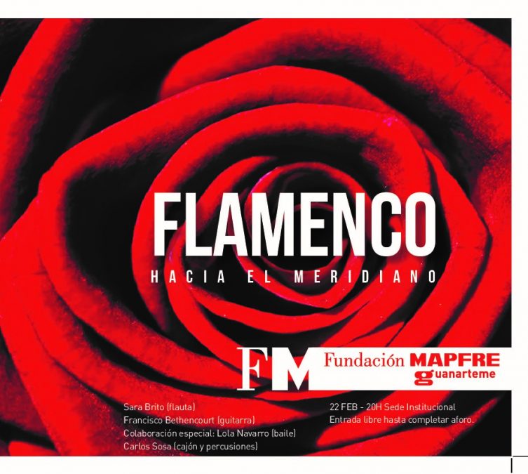 Flamenco hacia el meridiano