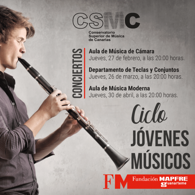 Concierto de Alumnado del Conservatorio Superior de Música de Canarias. Aula de Música de Cámara