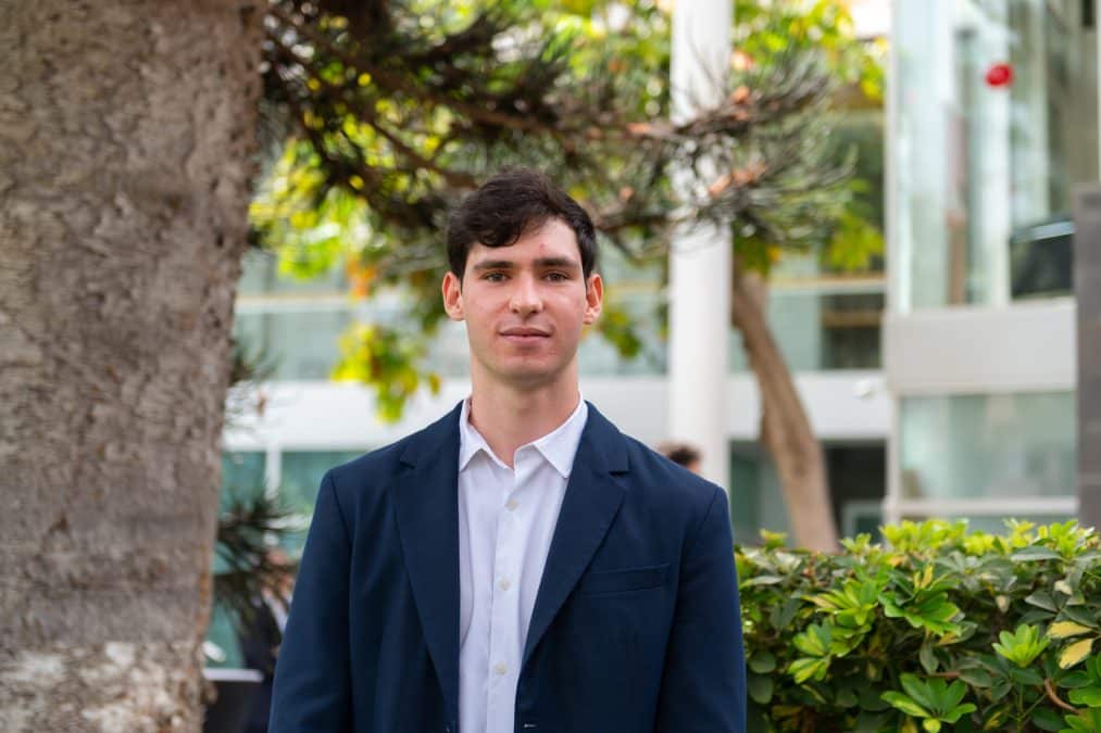 Eduardo García: un joven ingeniero con la mirada en el cielo y el futuro de Canarias en mente