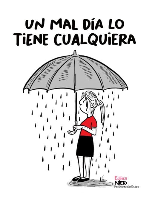 Un mal día lo tiene cualquiera
