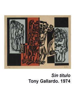 Sin título. Tony Gallardo