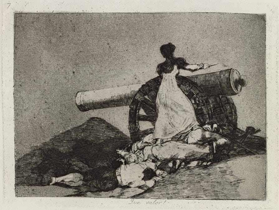 «Desastres de la guerra» de Goya
