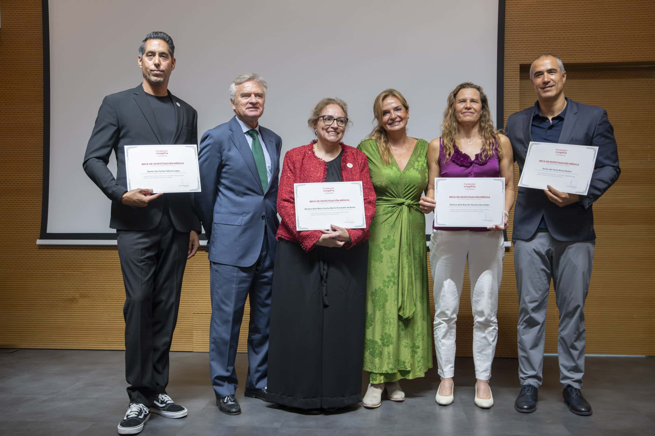 Cuatro proyectos de investigación en los hospitales públicos docentes de Canarias becados por la Fundación Mapfre Canarias