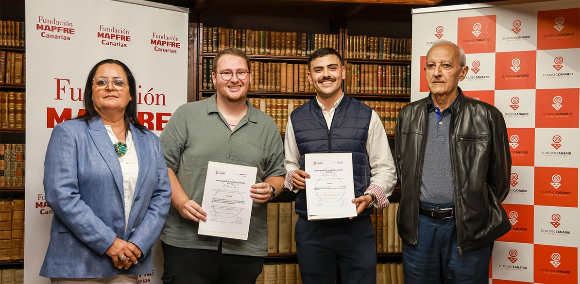 La edición 2025 de las Becas de Investigación Chil y Naranjo de El Museo Canario y la Fundación MAPFRE Canarias ya tiene beneficiarios.