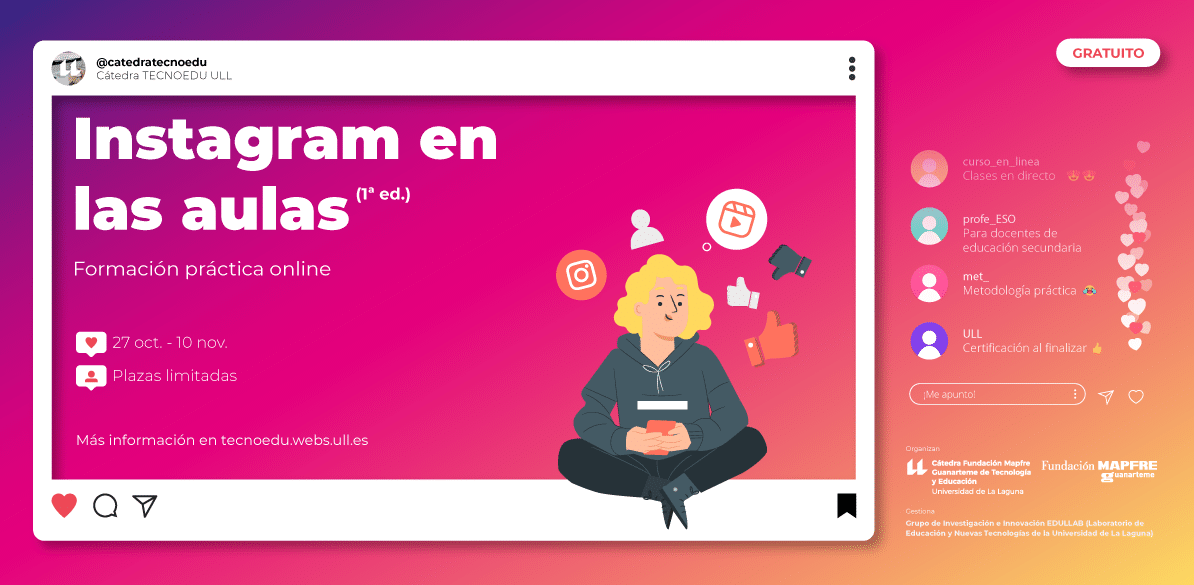 instagram-en-las-aulas Curso Instagram en las aulas