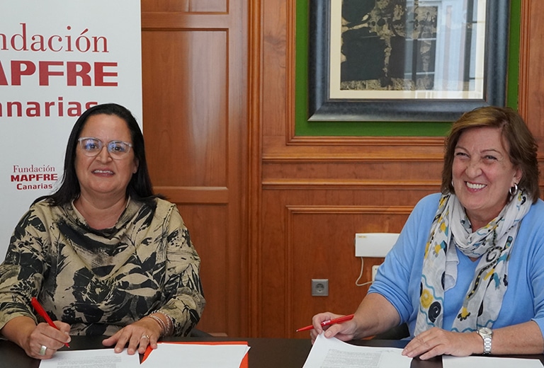 Fundación MAPFRE Canarias y Plena inclusión Canarias firman un convenio para fomentar la inclusión real en la vida comunitaria